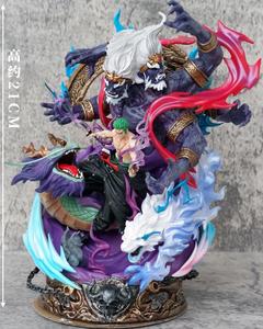 <span class=keywords><strong>Figurine</strong></span> d'anime en PVC de 21cm LX Hell Roronoa <span class=keywords><strong>Zoro</strong></span>, <span class=keywords><strong>figurine</strong></span> de dessin animé, jouet, cadeau de poupée, 1 pièce - Product Image 3