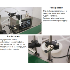 Machine de remplissage de liquides HZPK pour boissons, bouteilles, petites huiles essentielles, lotions, machines de remplissage d'orange pour les entreprises - Product Image 4