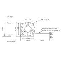 5015 50mm DC Brushless Ventilateur De Refroidissement Mini Taille PBT Matériel FG/RD/PWM Contrôle Onduleur À Faible Bruit Refroidisseur De Chaleur Boîtier D'ordinateur