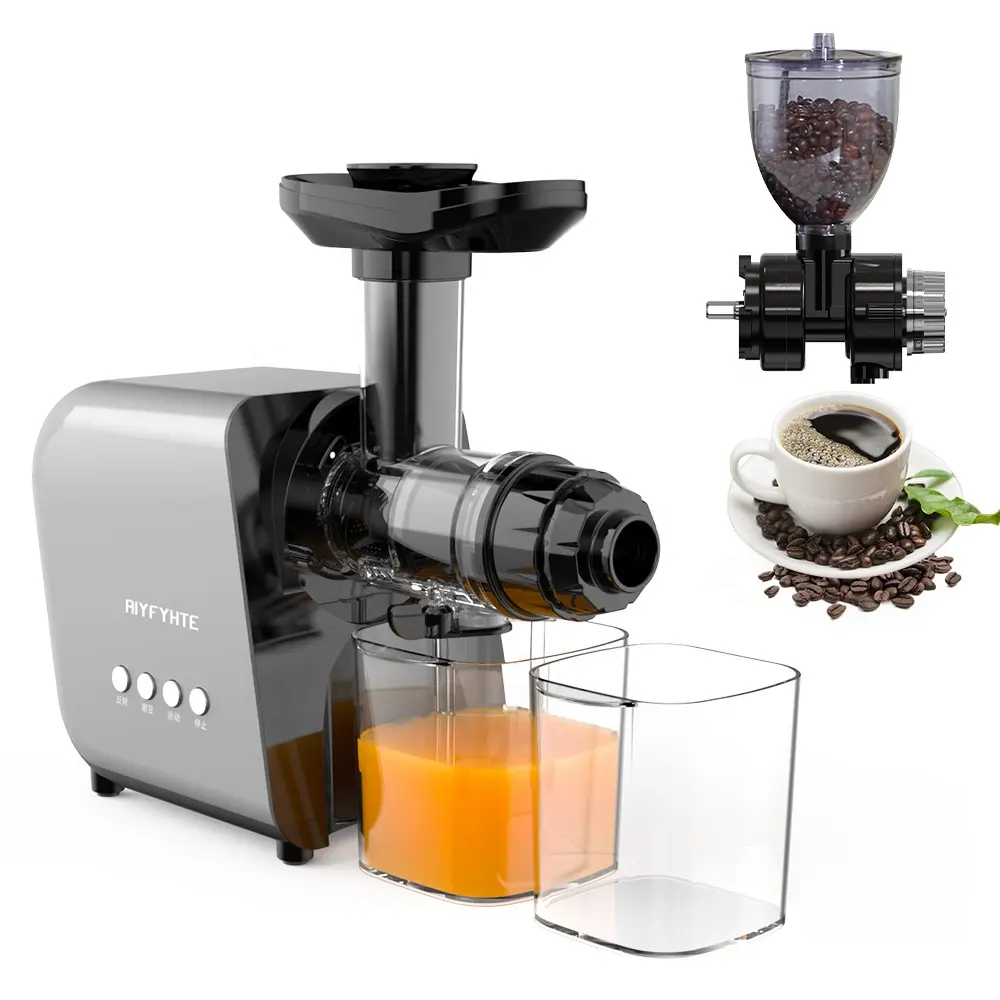 ホットセール新着コーヒーを挽き、野菜を切って麺を作る多機能スロージューサーメーカーフレッシュオレンジフルーツジューサー