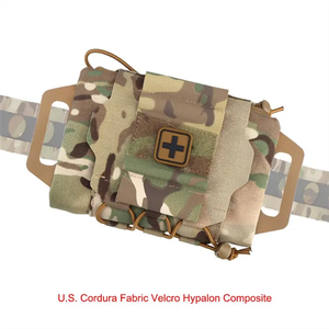 Kantong IFAK medis MOLLE Taktis, penghilang cepat, pertolongan pertama, tas <span class=keywords><strong>Kit</strong></span> darurat, sabuk berkemah, bertahan hidup, kantong IFAK medis - Product Image 2
