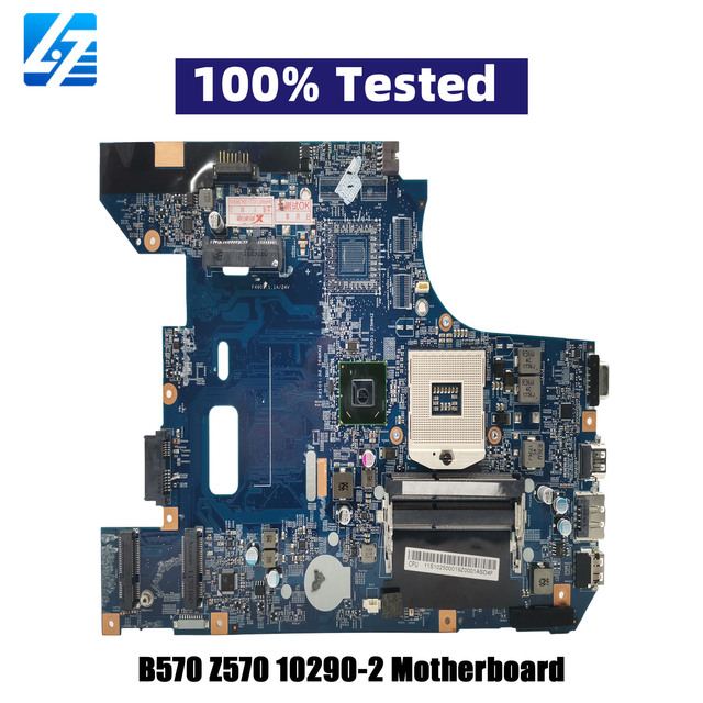 For Lenovo B570 Z570 10290-2 Laptop Motherboard With HM65 Chipset DDR3 100% Fully Tested