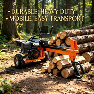 Meilleure vente 7HP JIAMU essence 8T automatique fendeur de bûches pour la foresterie fendeuses de bûches d'<span class=keywords><strong>occasion</strong></span> - Product Image 1
