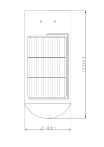 Paneles Solares BIPV de Alta Resistencia con Laminación de Vidrio ODM de 18W para Techos, Arquitectura Europea - Product Image 2