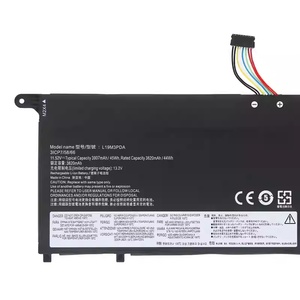 11.52V/45WH ใหม่ OEM ของแท้ L19M3PDA แบตเตอรี่สำหรับเลอโนโว <span class=keywords><strong>ThinkBook</strong></span> <span class=keywords><strong>14</strong></span> <span class=keywords><strong>G3</strong></span> <span class=keywords><strong>ACL</strong></span> 15 G2 Gen 2 - Product Image 3