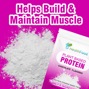 Factory Direct Plant Based Protein Powder Helps Support Endurance Recovery Supports Metabolism Chocolate Flavored Powder - Product Image 5