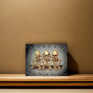 Kit de Peinture Diamant DIY 40*50cm Thème <span class=keywords><strong>Horreur</strong></span> Moderne pour Décoration Murale, Diamants Ronds Complets 5D en Acrylique - Product Image 3