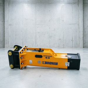 Brise-roche hydraulique SODSAN SB43, type boîte jaune, équipement de construction, 375 kg, composants essentiels pour excavatrices de 6 à 9 tonnes, garantie 1 an - Product Image 1