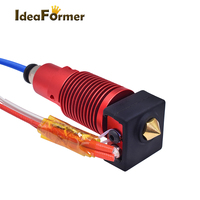 Suku cadang Printer 3d kepala cetak 12V/24V dengan mulut pipa 0.4mm-1.75mm untuk Ender-3/CR-10/CR-10S Pro kepala pencetak