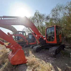 Excavatrice d'occasion Kobota KX185-3 à succès avec certification EPA CE, capacité de 8,5 tonnes, fabriquée au Japon, pelle sur chenilles, moteur principal - Product Image 3