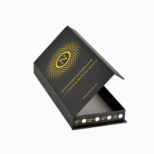 Privite Label Personalized Magnetic Hair Extension Packaging Boxes with logo