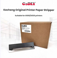 GODEX G500u/G530 Kertas Printer Logam Asli & Perekat Pengupas Label Otomatis