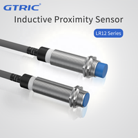 Capteur de proximité GTRIC série M12, distance de détection 2 mm ou 4 mm, DC 10-36V, PNP NPN, capteur de proximité inductif intelligent en métal