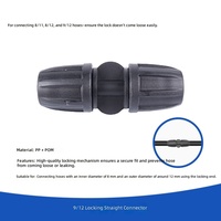 Raccords de pulvérisation pour tuyau 912, connecteur de buse pour pulvérisateur de jardin 47, tête de pulvérisation atomisante, AUTRES raccords d'irrigation
