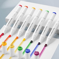 Ensemble de stylos marqueurs d'art professionnels, ensemble de marqueurs à l'alcool, ensemble de croquis, pinceau marqueur coloré