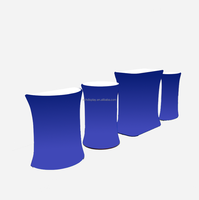 Table pliante portable en métal composite multicouche pour conférences d'expositions et scènes de bureau temporaires