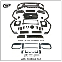 Kit carrosserie pour G-Class W464 2024 style G63, matériau PP, pare-chocs, calandre, barre de protection, kit de conversion complet, fixation par boulons