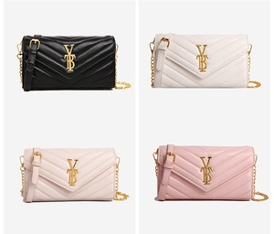 Lussuoso <span class=keywords><strong>Portafoglio</strong></span> per Cellulare da Donna 2026, Marca di Abbigliamento di Design, Alta Qualità, Tracolla Singola, Borsa da Donna con Catene - Product Image 1