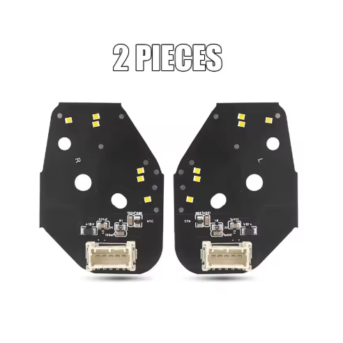 เมทริกซ์สีขาว 2 ชิ้น