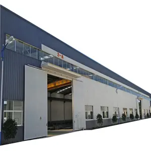 Leichte modulare vorfabrizierte stahlkonstruktion Metallrahmen Warenlager Werkstatt Werksgebäude Stahlschuppenbau