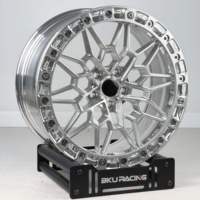Roues Bku forgées Beadlock pour Corvette C7 C8 C6 C5 ZR1 Z06 18 19 20 21 pouces jantes légères en alliage de bronze 5x120.65