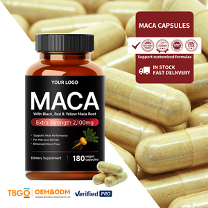 Cápsulas de Raíz de Maca Veganas, Orgánicas, 100% Puras, Sin OMG, 4000mg, Energizante Natural, Apoya la Salud Reproductiva, Suplementos Herbales - Product Image 4