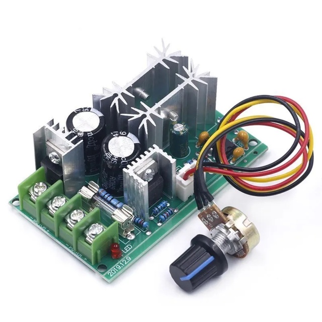 DC10-60V DC 10-60V Motor Speed Control PWM Motor Speed Controller Switch 20A Current Voltage regulator High Power Drive Module..