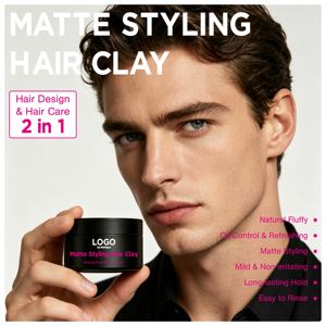 Pommade Coiffante Mate Effet Naturel au Miel et Glycérine – Non-Dommageante, Tendance, pour Hommes - Product Image 2