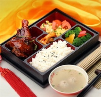 Boîtes à déjeuner japonaises, compartiments de restauration de riz Sushi récipient alimentaire Portable boîte à Bento boîtes à déjeuner japonaises