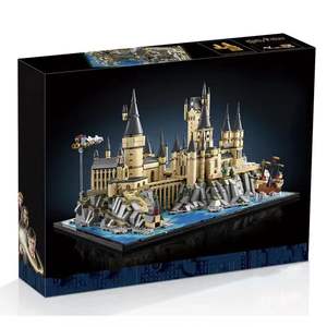 Ensemble de construction personnalisé OEM Wizard Academy - Collection complète de maisons avec scènes emblématiques, vente en gros, cadeau - Nouveau château magique (Grand) - Product Image 2