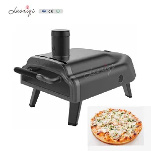 12 Inch Portable Charcoal Pizza Oven New Style Wood Fired Pallet Pizza Oven Outdoor Grill with Oven for Bakery Use