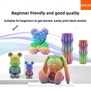 Filamento PLA para Impresora 3D Jinccai, Degradado Mate Multicolor, 1.75mm +/-0.02mm, Vibrante, 5kg, Varilla de PETG TPU - Product Image 4