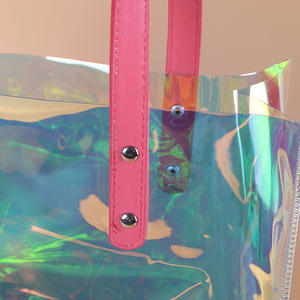 <span class=keywords><strong>PROMO</strong></span> Tas Kustom Holografik Transparan Tas Tangan Laris Tas Belanja Hologram - Product Image 4