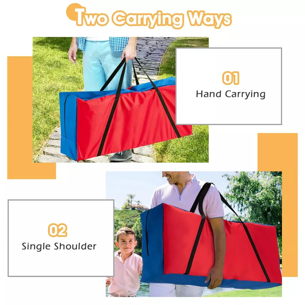 Heavy-Duty Storage Extra Large Moving Bags With Zippers Carrying Handles For Space Saving Moving Storage