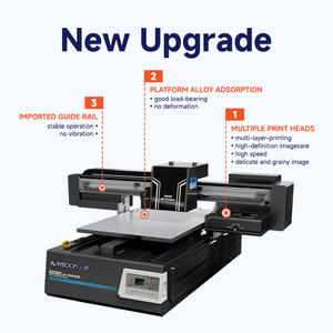 Baysoon uv impressora 6090 uv mesa impressora vidro acrílico madeira impressão máquina uv led impressora - Product Image 3