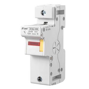 Capacidad de rotura alta/Baja 500V Voltaje nominal 14*51mm Fusible Recorte RT18 125A 14*51mm Luz indicadora Fusible cilíndrico Plástico - Product Image 4