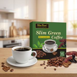 <span class=keywords><strong>Café</strong></span> Vert Minceur Marque Privée – <span class=keywords><strong>Café</strong></span> Instantané Naturel à Base de Plantes pour le Soutien à la Perte de Poids – Vente en Gros et Personnalisation - Product Image 1