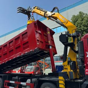 Caminhão Guindaste Dongfeng 8x4 de 16 Toneladas, Caminhão Guindaste para Madeira, Guindaste Montado em Caminhão, Garra para Tijolos, Guindaste para Madeira - Product Image 4