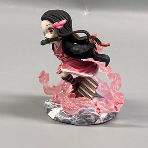 Tueurs de démons Kamado <span class=keywords><strong>Nezuko</strong></span> Anime Figure Kawaii <span class=keywords><strong>Mini</strong></span> Taille Pvc Modèle pour Décoration Anime Demoned Slayers 7cm Figure - Product Image 2