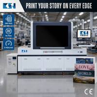 Mesin Pencetak Tepi Buku Digital CSJ-EDGE3000 Printer Inkjet Otomatis Penuh untuk Produsen Pencetakan Tepi Buku