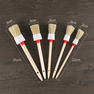 Ensemble de brosses de beauté Brosses de <span class=keywords><strong>d</strong></span>étail de voiture Se Premium Natural Boar Hair <span class=keywords><strong>Auto</strong></span> Cleaning Washing Interior or Exterior - Product Image 3