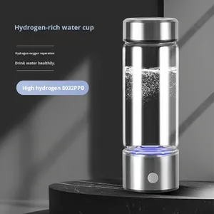 ขวดน้ำไฟฟ้าพร้อมเทคโนโลยี SPE PEM เครื่องกำเนิดน้ำไฮโดรเจนแบบพกพาถ้วยเย็นแบบชาร์จไฟได้ - Product Image 5