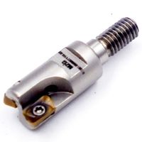 Tête de fraisage à dents de verrouillage RD10T3, Tête de fraisage indexable RP1003, Barre de finition à angle R antichoc avec dents de verrouillage