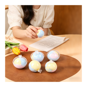 TOYSRUNNER Slime artistique brillant effet cire craquelée, jouet à presser, boule anti-stress artisanale, élastique de poche, aide à la concentration pour le bureau - Product Image 5