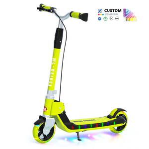<span class=keywords><strong>Trottinette</strong></span> pour enfants à <span class=keywords><strong>2</strong></span> roues avec lumières LED, légère et pliable, pour garçons et filles, cadeau idéal, vente en gros de jouets pour bébés - Product Image 3