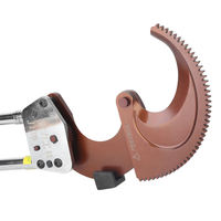Cortador de Cables con Trinquete J130, Cizalla Manual de Alta Resistencia para Cables Blindados y de Cobre/Aluminio, Diámetro Máximo de Corte de 130 mm