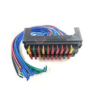 Piezas de maquinaria de construcción para Komatsu PC60 120 200 220 240 360 400-8 Panel de montaje de caja de fusibles Conjunto de base de arnés de cableado - Product Image 1