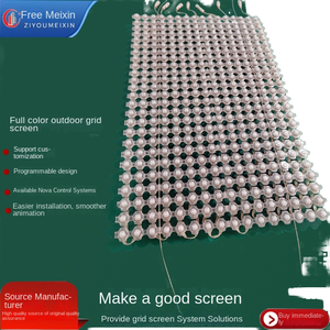 Pantalla LED de Rejilla para Exteriores P31 de Fácil Instalación, Bajo Consumo de Energía, Sistema de Control <span class=keywords><strong>Nova</strong></span>, SDK de Animación de 12V para Uso en Ascensores - Product Image 5