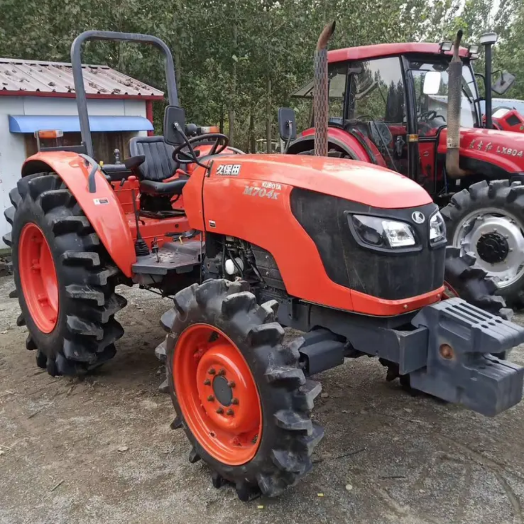 4-приводный сельскохозяйственный дизельный трактор марки Kubota 70hp ультра низкая цена
