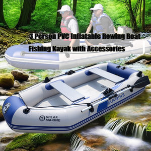 Solarmarine-<span class=keywords><strong>Kayak</strong></span> inflable de PVC para 4 <span class=keywords><strong>personas</strong></span>, bote de pesca, canoa, alfombrilla de aire, accesorios estándar para surf, 2,7 m, M - Product Image 3